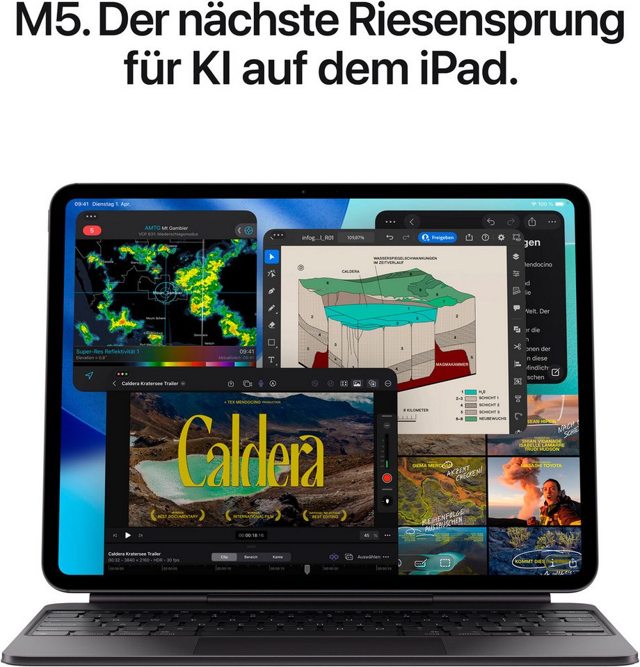 Apple 11-inch iPad Pro Tablet (11", iPadOS, 5G) – Bild 4 von 5