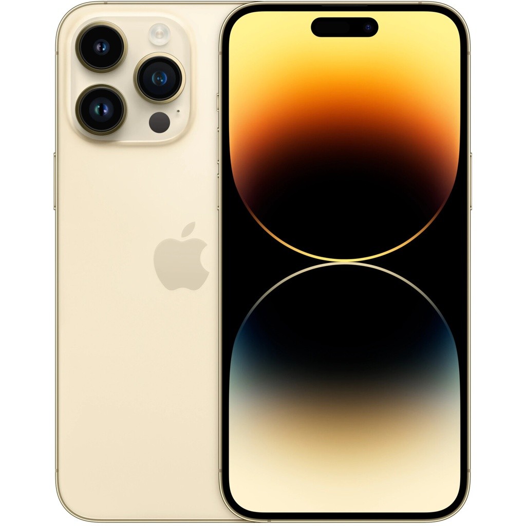 Apple iPhone 14 Pro Max 128GB Gold iOS Smartphone 6,7 Zoll 48 Megapixel