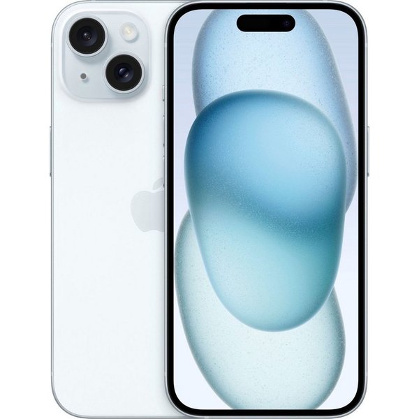 Apple iPhone 15 Smartphone (15,5 cm/6,1 Zoll, 256 GB Speicherplatz, 48 MP Kamera)
