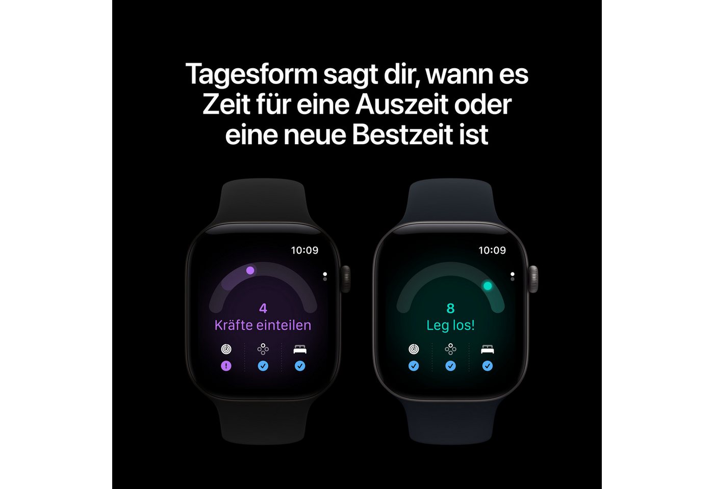 Apple Watch Series 12 Aluminium Smartwatch (4,6 cm/1,81 Zoll, Watch OS) – Bild 4 von 5