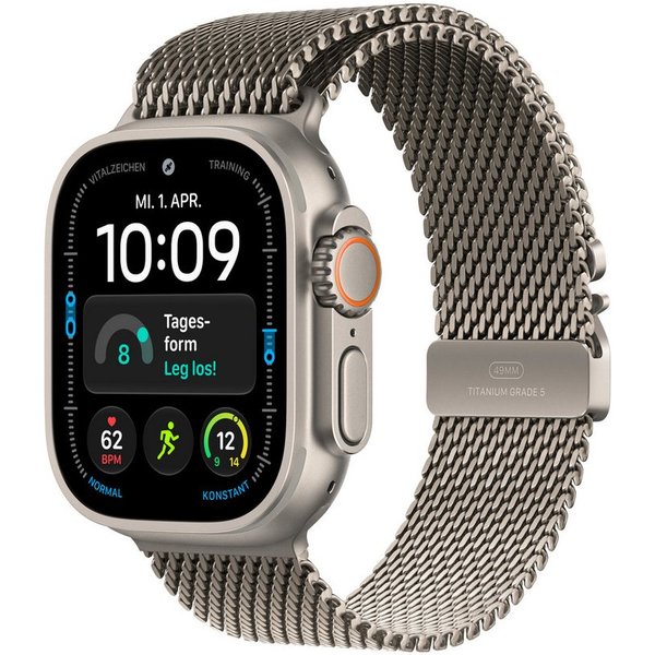 Apple Watch Ultra 4 GPS + Cellular Smartwatch (4,9 cm/1,93 Zoll, Watch OS)