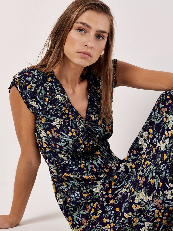 Apricot Maxikleid Maxikleid mit Blumenmuster – Bild 3 von 4