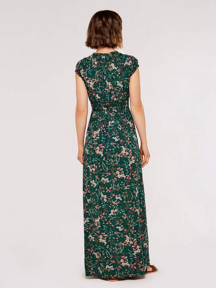 Apricot Maxikleid Maxikleid mit Blumenmuster – Bild 4 von 4