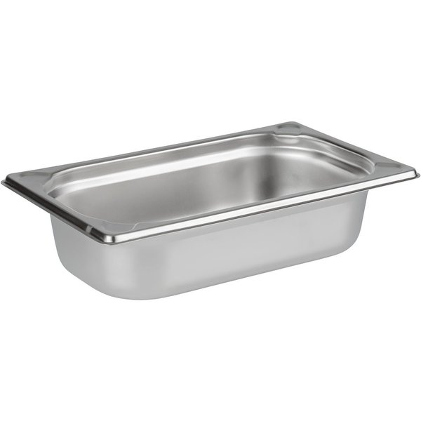 APS Aufbewahrungssystem GN 1/4 Behälter 26,5 x 16,2 cm, Edelstahl, (1-tlg), Gastronorm-Behälter, zum Anrichten und Lagern von Speisen