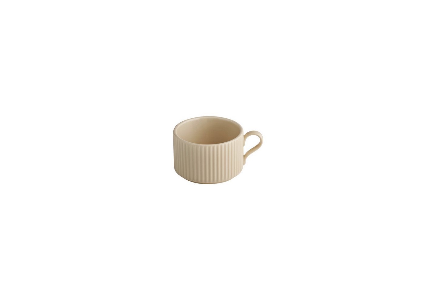 APS Cappuccinotasse THE GRID, 6-tlg., Porzellan, Ø 9 cm, H: 6 cm, 200 ml, Porzellan – Bild 2 von 3