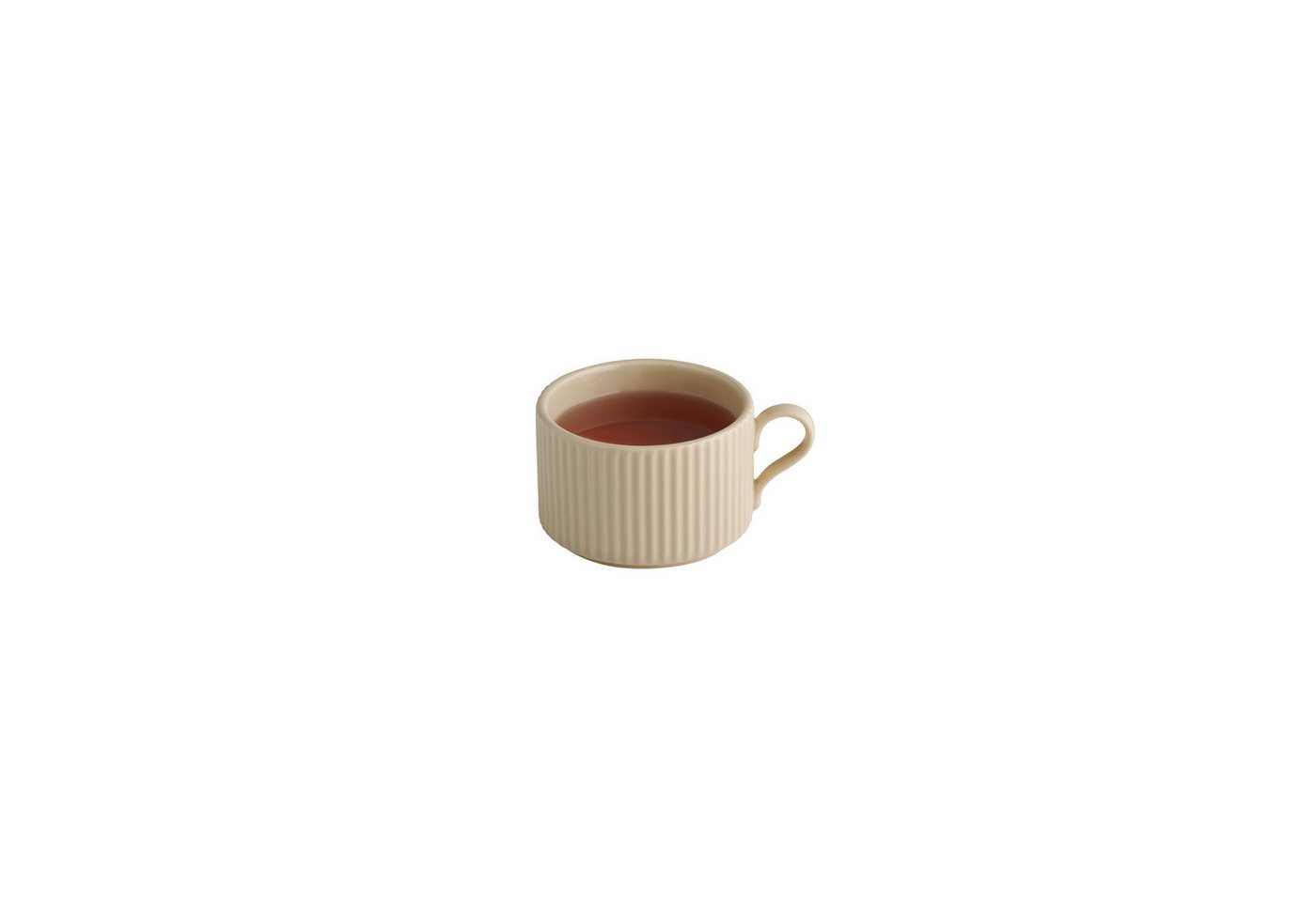 APS Cappuccinotasse THE GRID, 6-tlg., Porzellan, Ø 9 cm, H: 6 cm, 200 ml, Porzellan – Bild 3 von 3