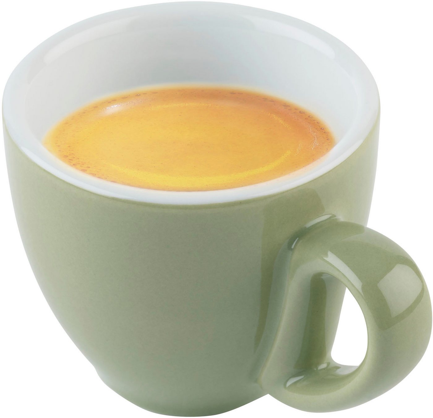 APS Espressotasse 6er Set Espresso Tassen -SNUG-, 6-tlg., Porzellan, für Heißgetränke aller Art geeignet – Bild 2 von 3