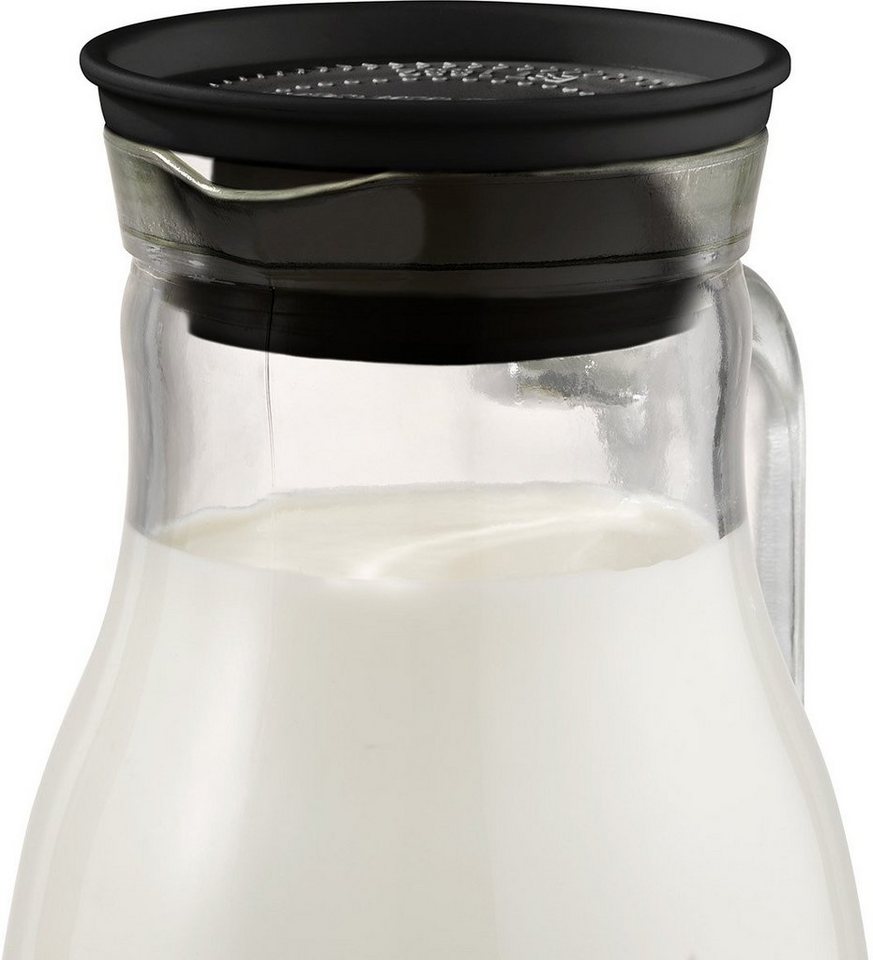 APS Karaffe OLD FASHIONED, aus Glas, mit Auffangsieb und Deckel, 1,8 Liter – Bild 4 von 5