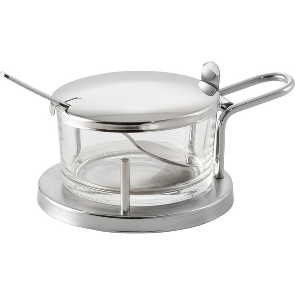 APS Menage Classic, für Parmesan, Edelstahl/Glas