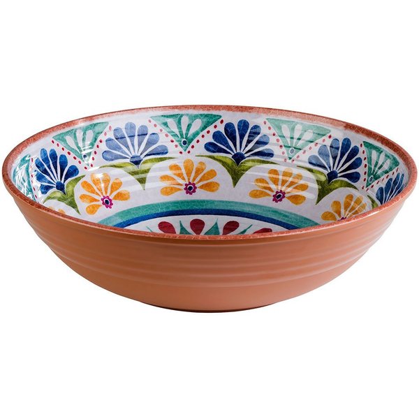 APS Salatschüssel Arabesque, Melamin, Mediterraner Stil, Ø 31 cm, 3 Liter Inhalt, spülmaschinengeeignet