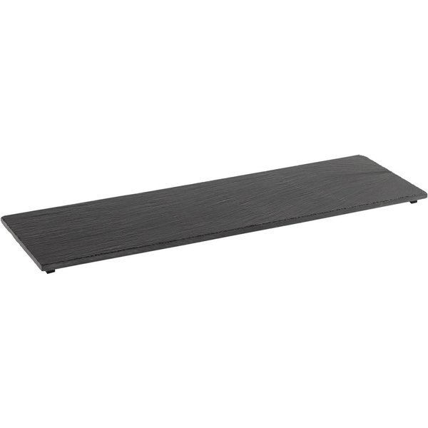 APS Servierplatte GN 2/4 Naturschieferplatte, Schiefer, (1-tlg), 53 x 16,2 cm