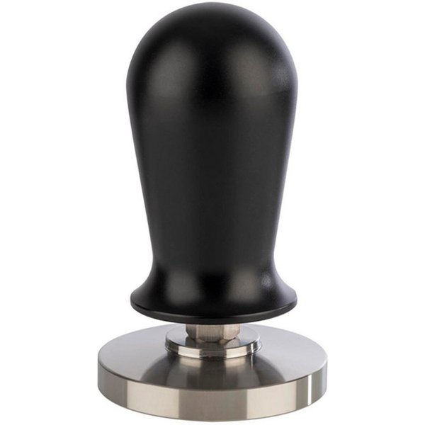 APS Tamper Espresso Tamper Ø 58 mm, Höhe ca. 10 cm, Griff mit Druckregulierung, aus Edelstahl, Aluminium, ca. 350 g