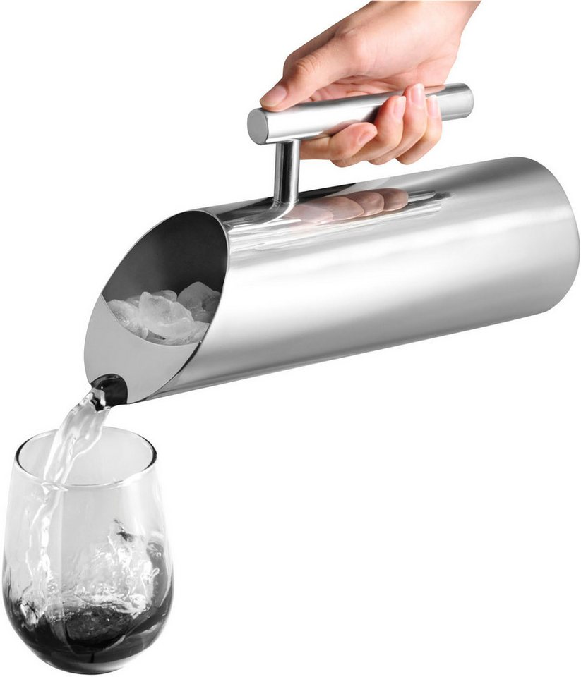 APS Wasserkanne Pitcher Ø 9 cm, Höhe 27,5 cm, 1,2 Liter, 1,2 l, (1-St), aus 18/8 Edelstahl, hochglänzend – Bild 2 von 2