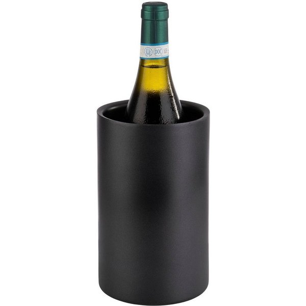APS Wein- und Sektkühler, doppelwandig, Edelstahl, Höhe 20 cm