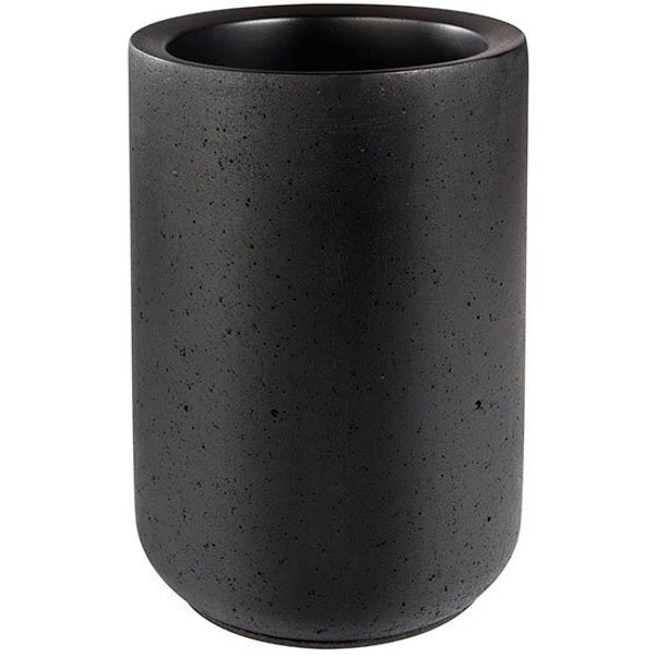 APS Wein- und Sektkühler Element, Maße ca. Ø 12 cm, Höhe 19 cm, Innendurchmesser ca. 9,5 cm, aus Naturstein, für Flaschen und Getränke, auch als Vase einsetzbar