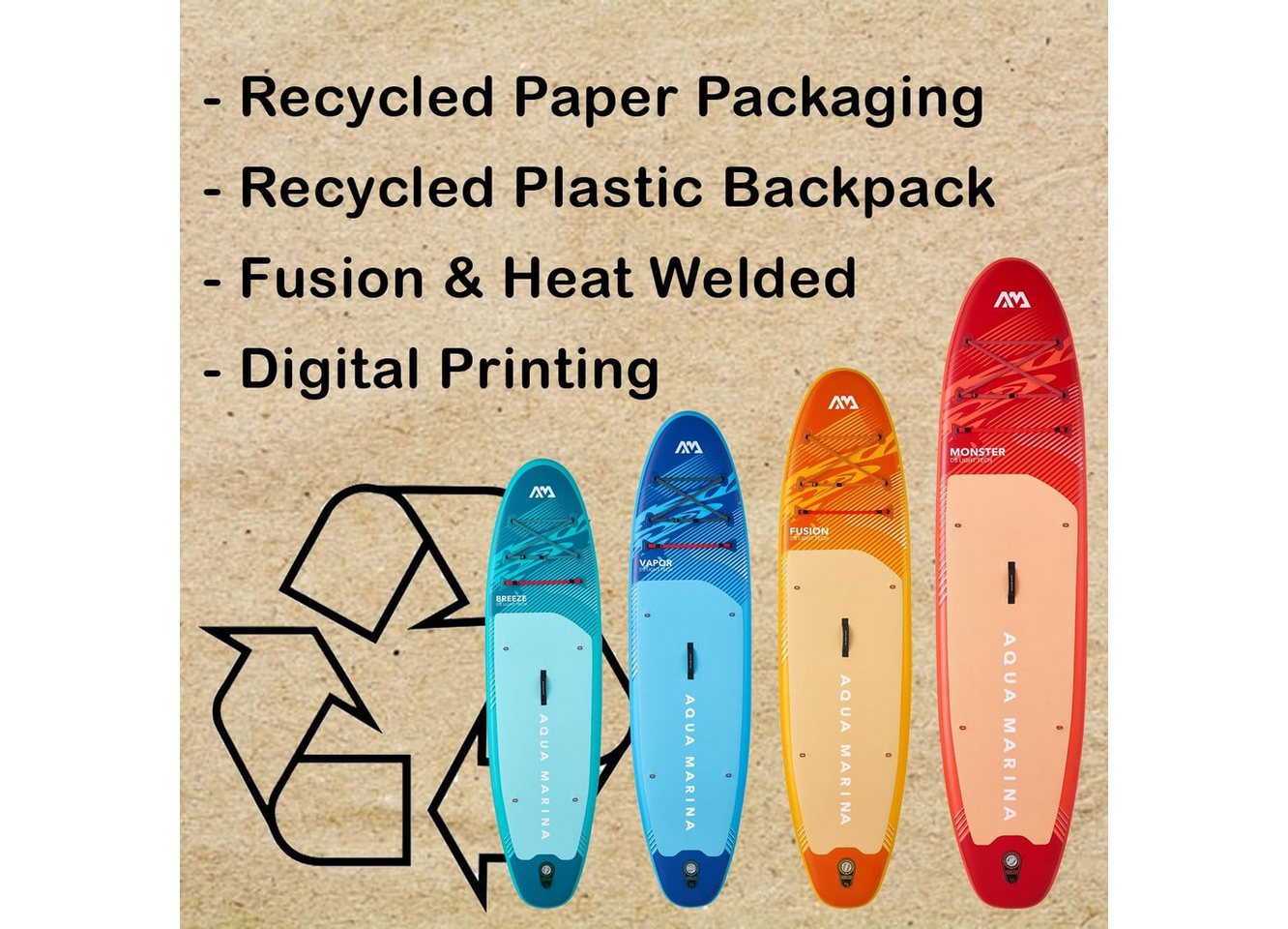 Aqua Marina SUP-Board Fusion – Bild 5 von 5