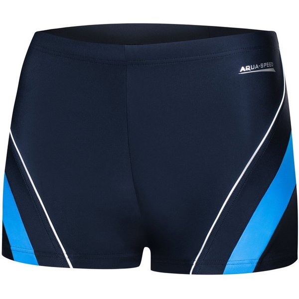 Aqua Speed Badehose Dennis Performance Schwimmhose chlorresistent Gray Green L (Performance Badepant für technische Feinarbeit im Training) Bleibt auch bei inte