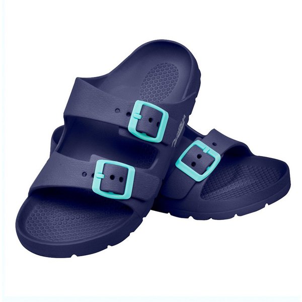 Aqua Speed Leichte Kinder-Latschen Gr. 34 mit Mikrofaserhandtuch Badesandale (Reisefreundliche Latschen für Kinder – robust & rutschhemmend) Praktisch & pflegel