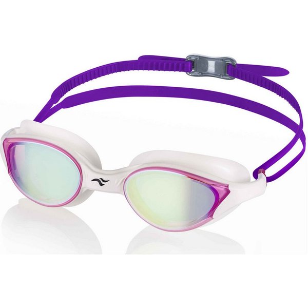 Aqua Speed Schwimmbrille Vortex Trainingsbrille verspiegelt lila – UV-Filter & Soft-Passform, (Komfortlösung für empfindliche Augen & längere Tragezeit), Komfor