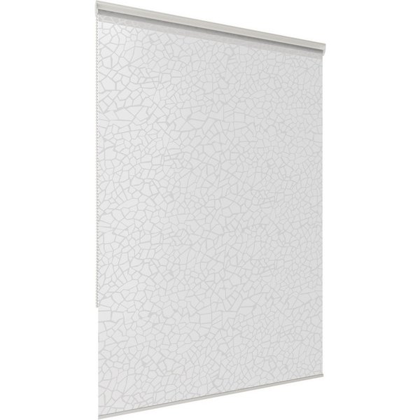 Aquabad® Duschrollo Vaskaflex Badewannenrollo Breite 100 cm, Muster: Mosaik, Breite: 100cm