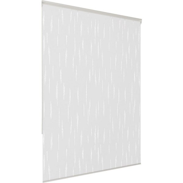 Aquabad® Duschrollo Vaskaflex Badewannenrollo Breite 100 cm, Muster: Tropfen, Breite: 100cm