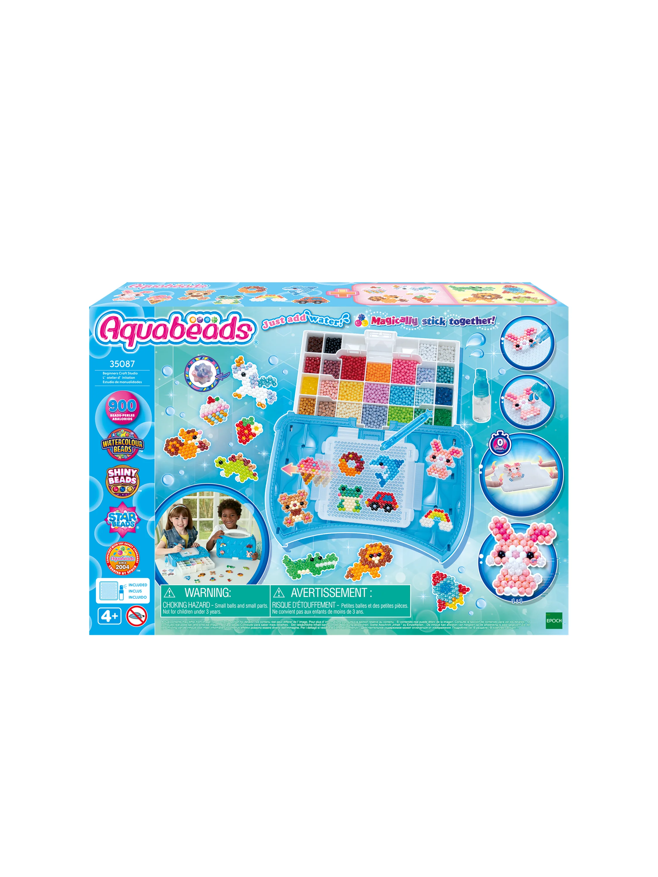 AQUABEADS Bastelstudio Starter Set, wasseraktivierend – Bild 4 von 4