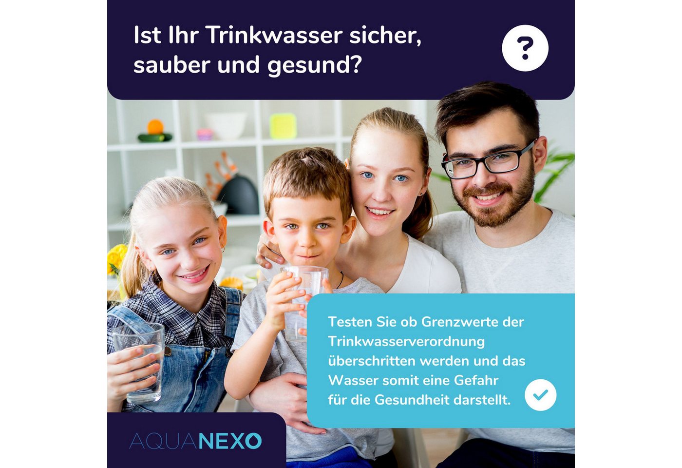 AquaNexo Trinkwassertest Wassertester Teststreifen 16-in-1 Trinkwassertest pH Wasserhärte 25st. – Bild 5 von 5