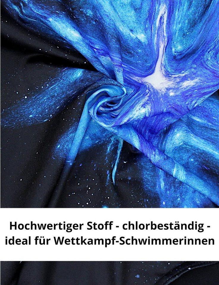 Aquarti Badeanzug Mädchen Badeanzug Chlorresistent Schwimmanzug Muscleback Wettkampf – Bild 3 von 5