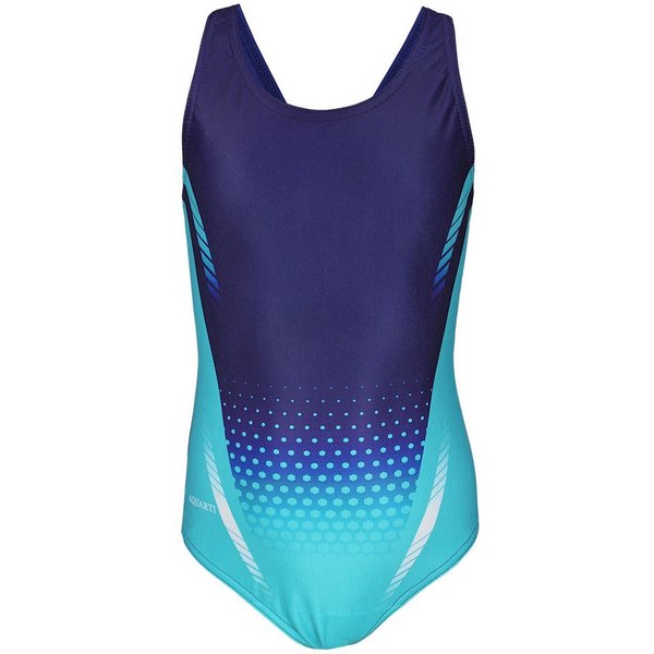 Aquarti Badeanzug Mädchen Badeanzug Chlorresistent Schwimmanzug Muscleback Wettkampf