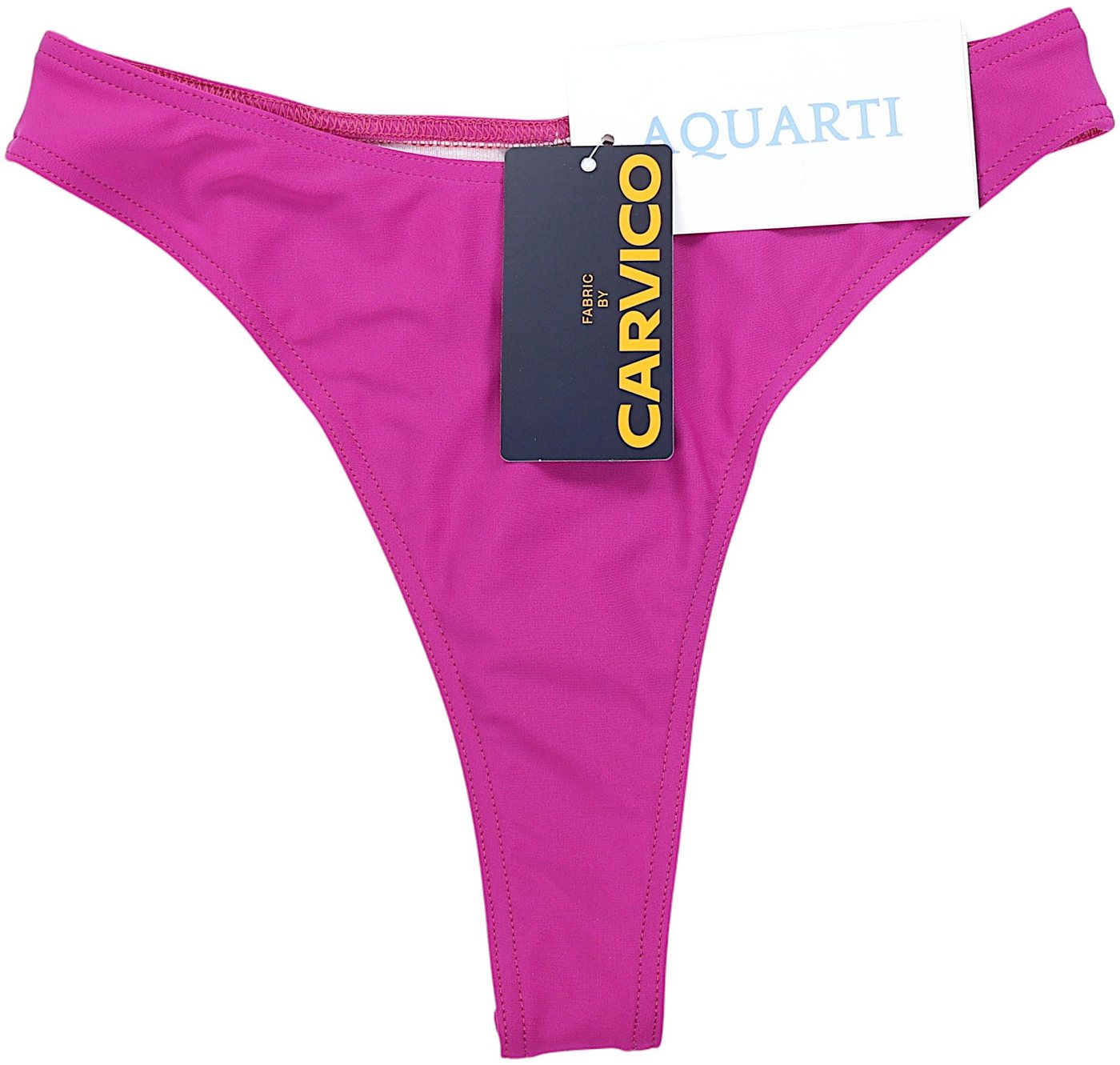 Aquarti Bikini-Hose Tanga Thong Bottom Hohe Taille – Bild 4 von 5