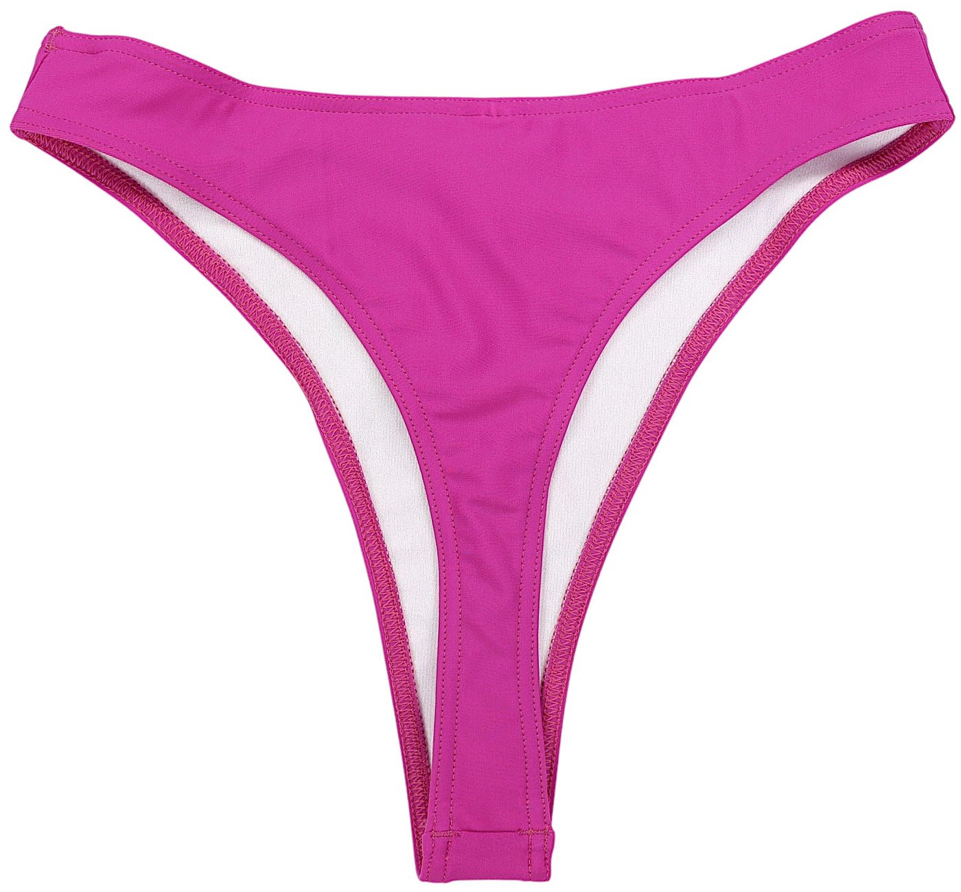 Aquarti Bikini-Hose Tanga Thong Bottom Hohe Taille – Bild 5 von 5