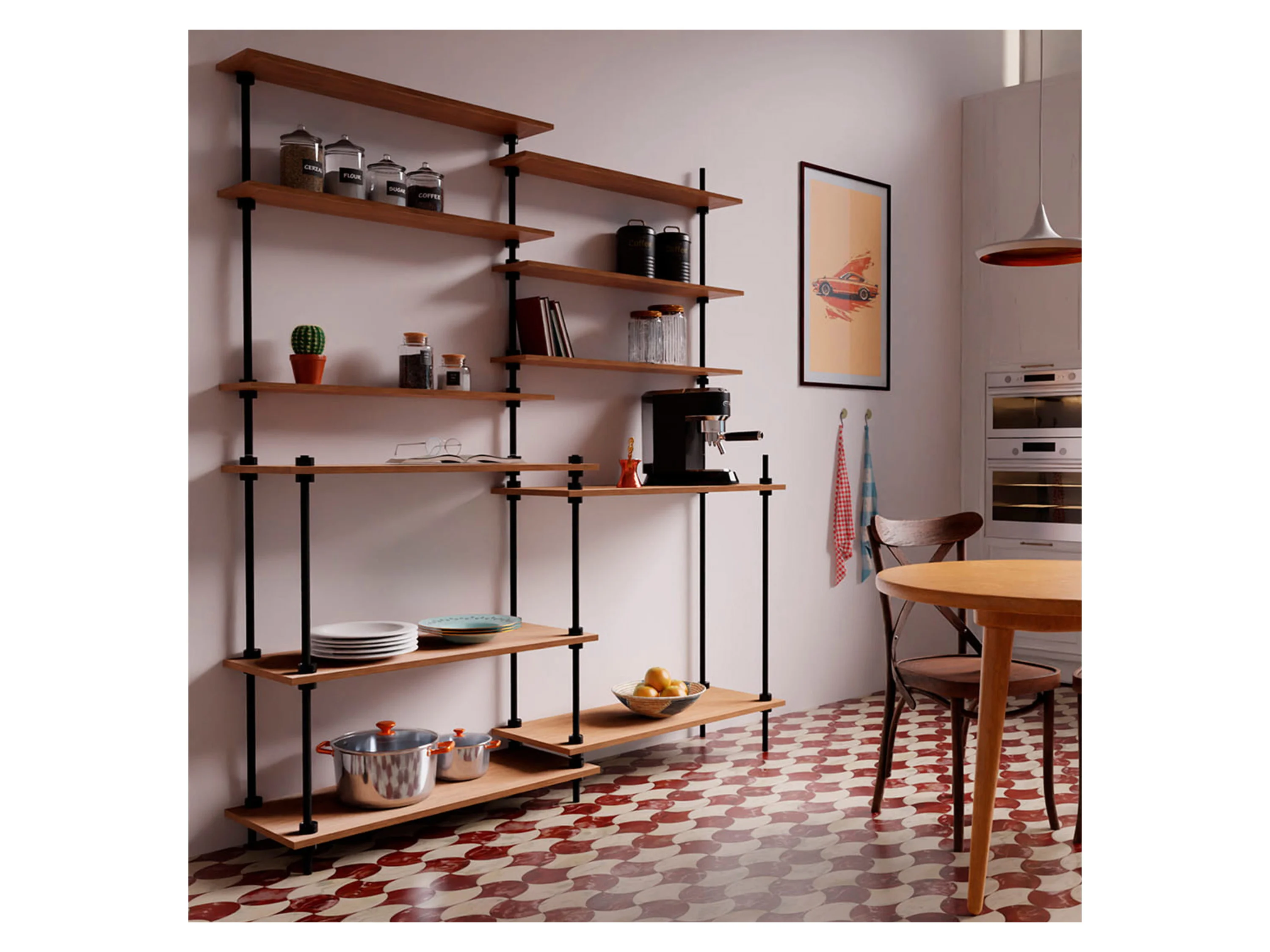 AR SHELVING Regalsystem »DECO« 2 Standregale – Bild 3 von 4