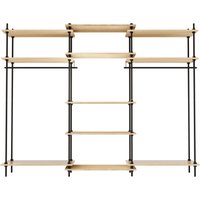 AR SHELVING Regalsystem »DECO«, mit 2 Kleiderschränken