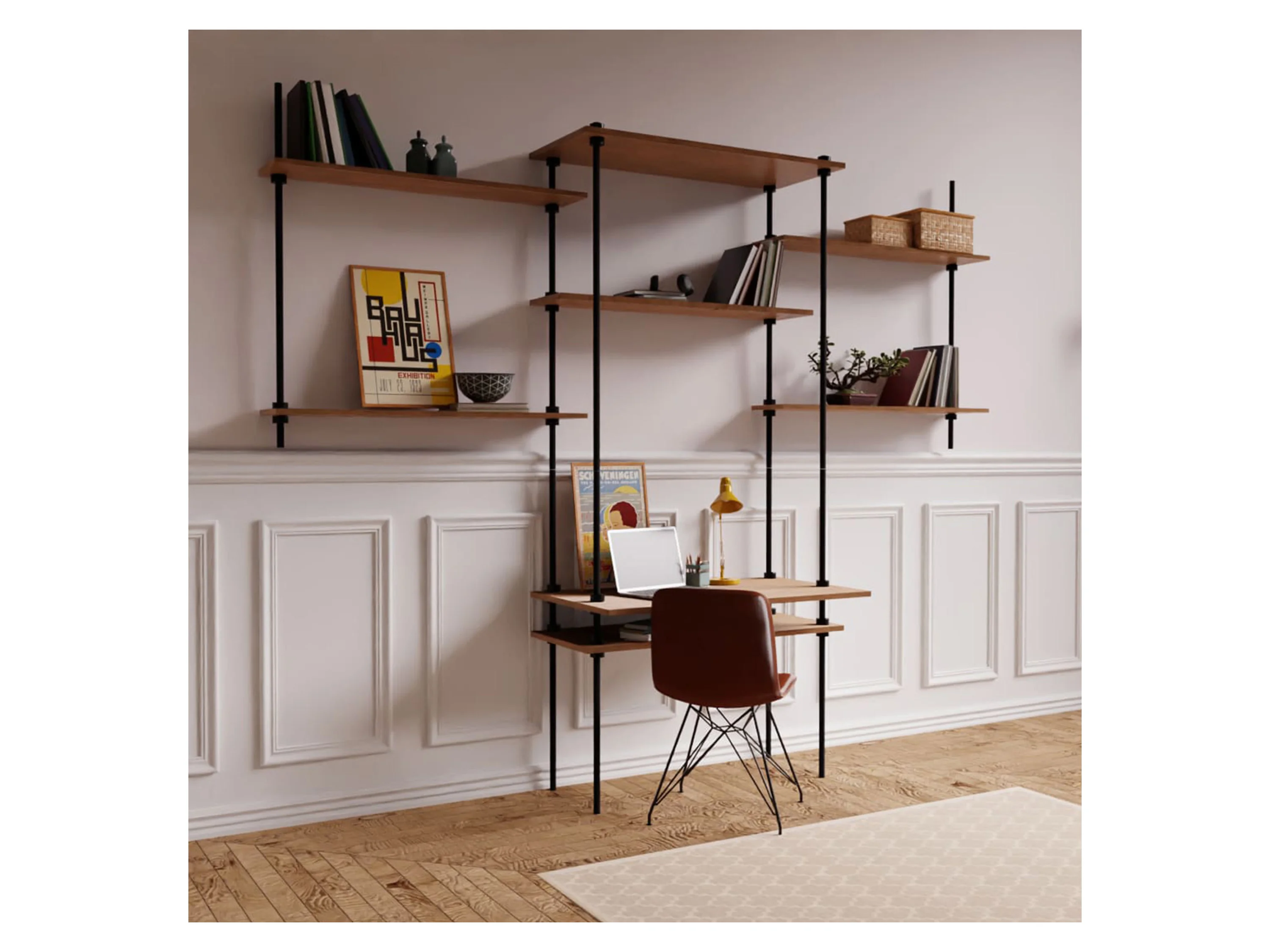 AR SHELVING Schreibtisch mit Regal »DECO« – Bild 3 von 4