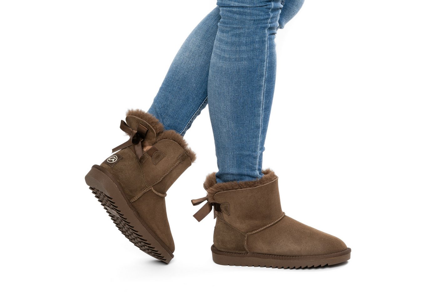Ara ALASKA Winterboots Winterstiefelette, Schlupfboots, Schleife an der Ferse, in Weite H – Bild 2 von 5