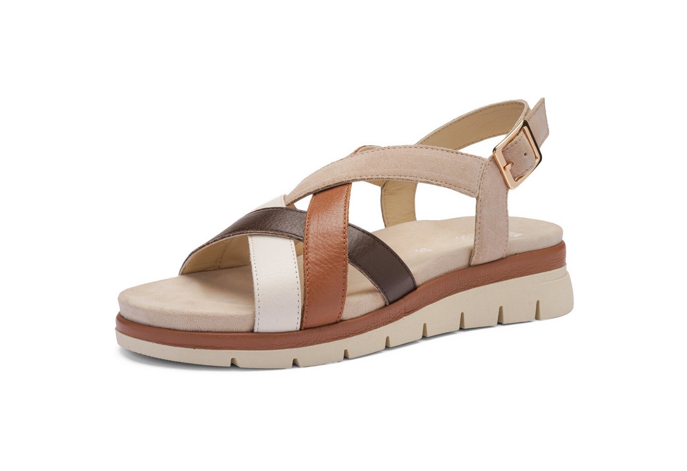 Ara CAMBRIDGE-S Riemchensandale Keilabsatz, Komfortschuh mit Klettverschuss, G-Weite (weit) – Bild 5 von 5