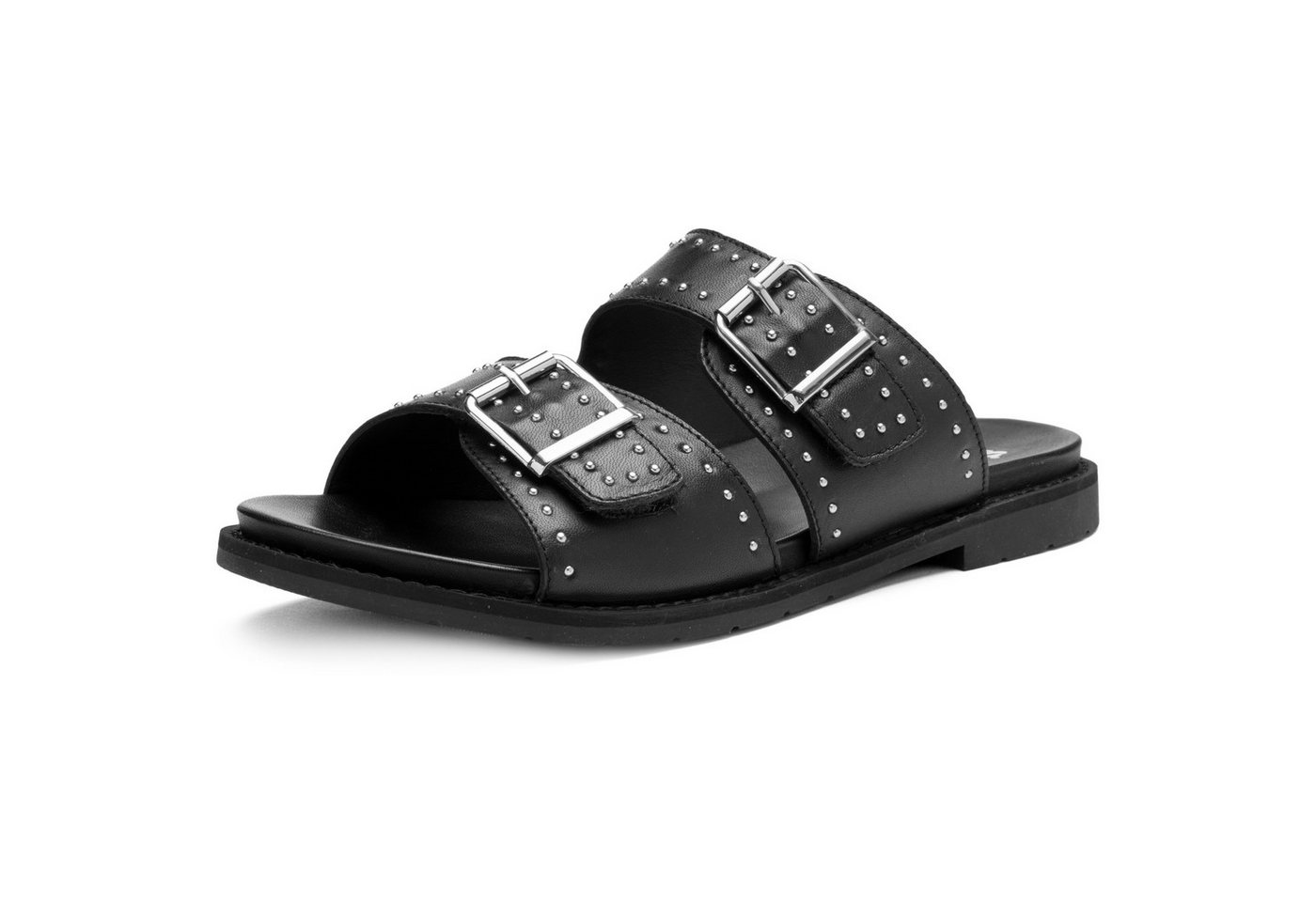 Ara ELBA Pantolette Blockabsatz, Schlupfschuh mit kleinen Nieten verziert, G-Weite (weit) – Bild 5 von 5