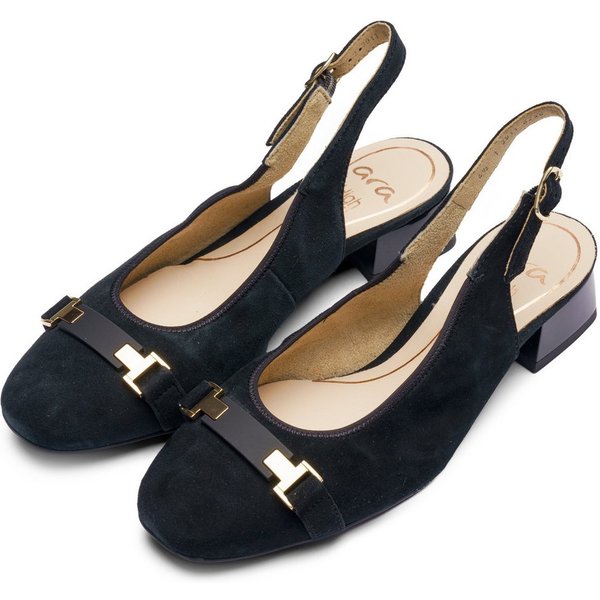 Ara GRAZ Slingpumps, Blockabsatz, Businessschuh, mit verstellbarer Schnalle, H-Weite