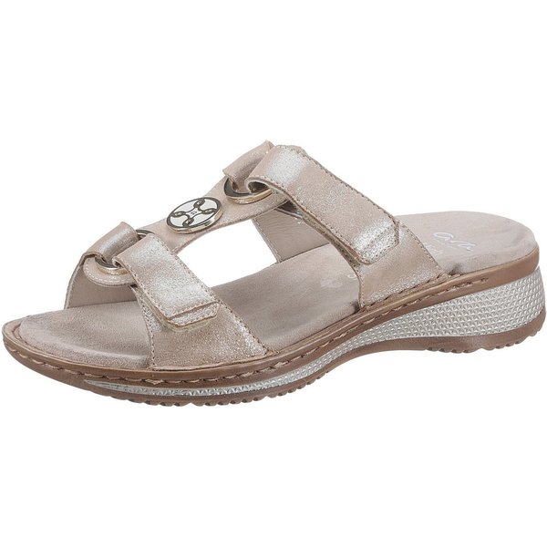 Ara HAWAII Pantolette, Keilabsatz, Sommerschuh, Schlupfschuh mit Schmuckelement
