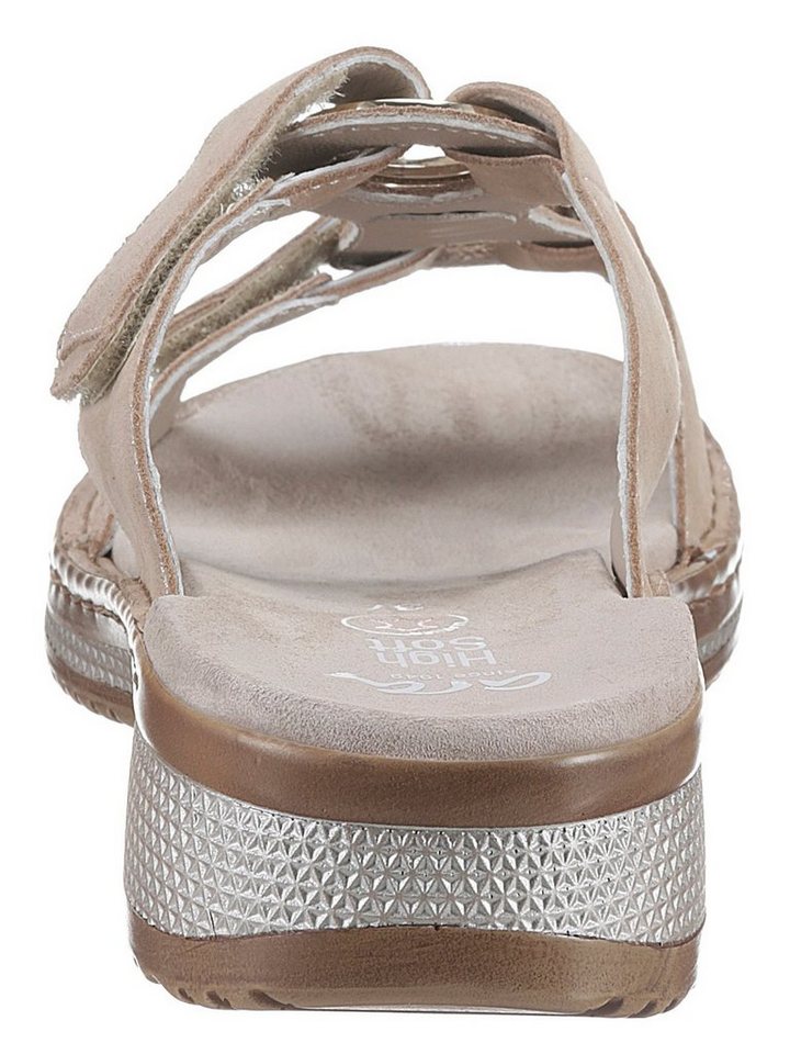 Ara HAWAII Pantolette, Keilabsatz, Sommerschuh, Schlupfschuh mit Schmuckelement – Bild 2 von 5