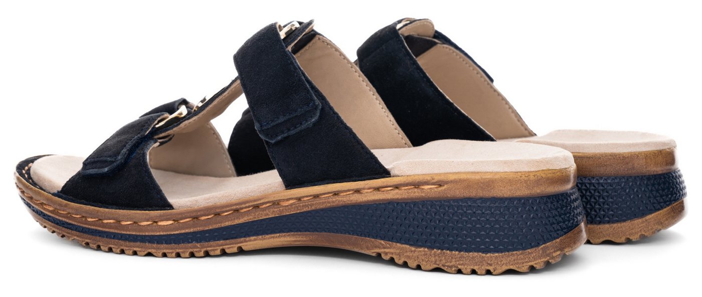 Ara HAWAII Pantolette, Keilabsatz, Sommerschuh, Schlupfschuh mit Schmuckelement – Bild 4 von 5
