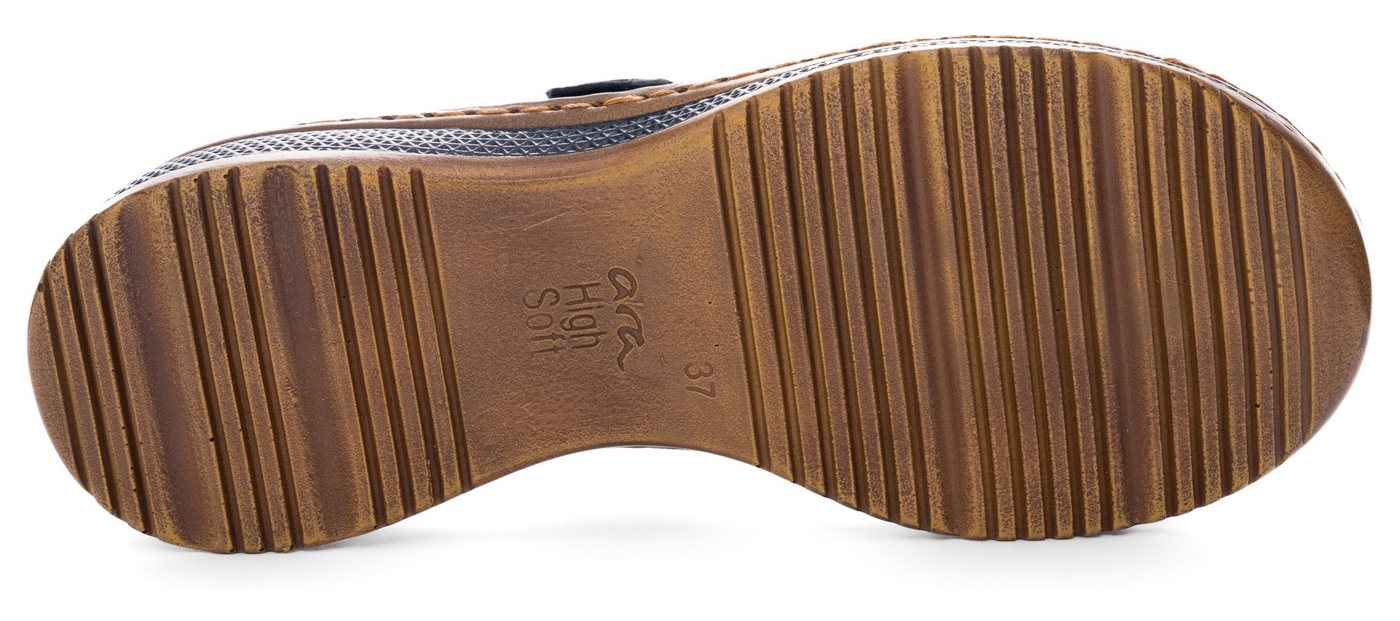 Ara HAWAII Pantolette, Keilabsatz, Sommerschuh, Schlupfschuh mit Schmuckelement – Bild 5 von 5