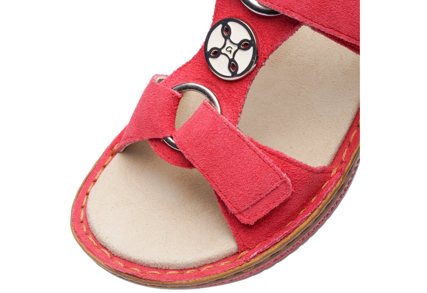Ara HAWAII Pantolette, Keilabsatz, Sommerschuh, Schlupfschuh mit Schmuckelement – Bild 3 von 5
