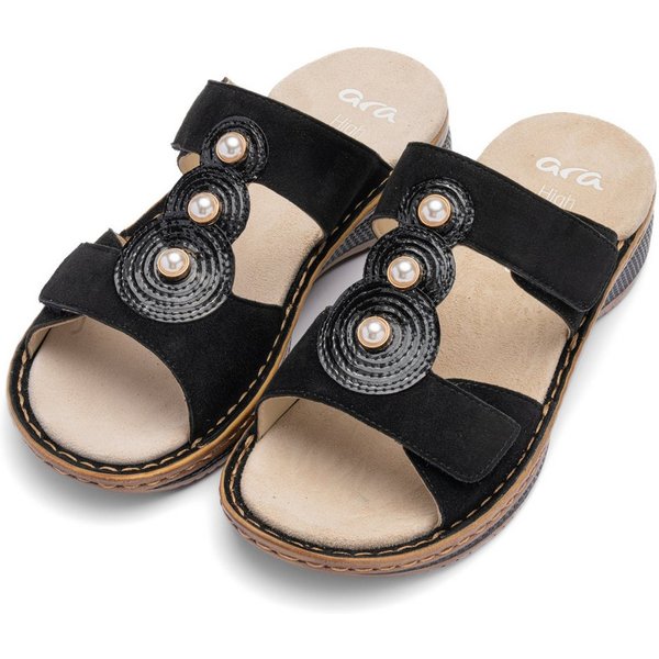 Ara HAWAII Pantolette Keilabsatz, Schlupfschuh, Bequemschuh in Weite G (weit)
