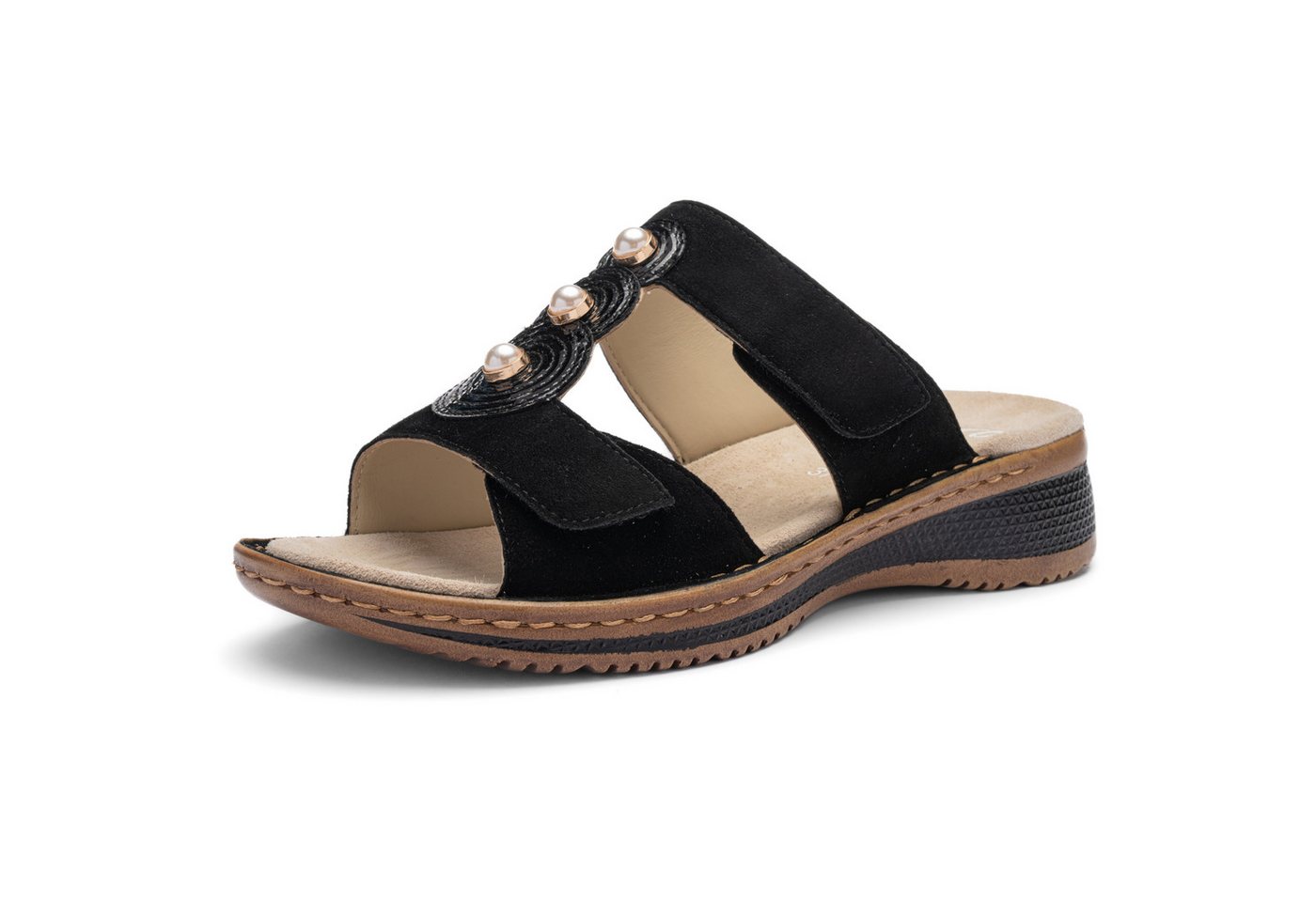 Ara HAWAII Pantolette Keilabsatz, Schlupfschuh, Bequemschuh in Weite G (weit) – Bild 5 von 5
