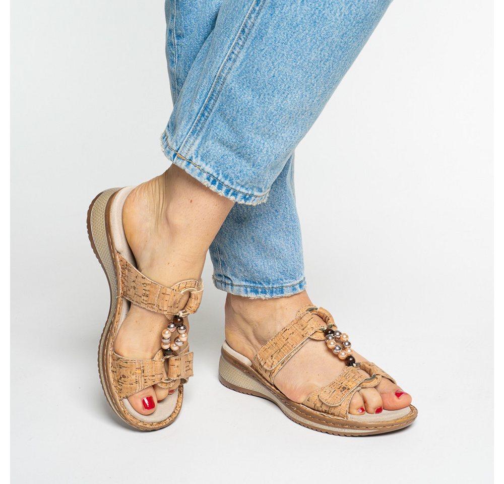 Ara HAWAII Pantolette Schlupfschuh, Komfortschuh mit Klettverschlüsse, G-Weite – Bild 2 von 5
