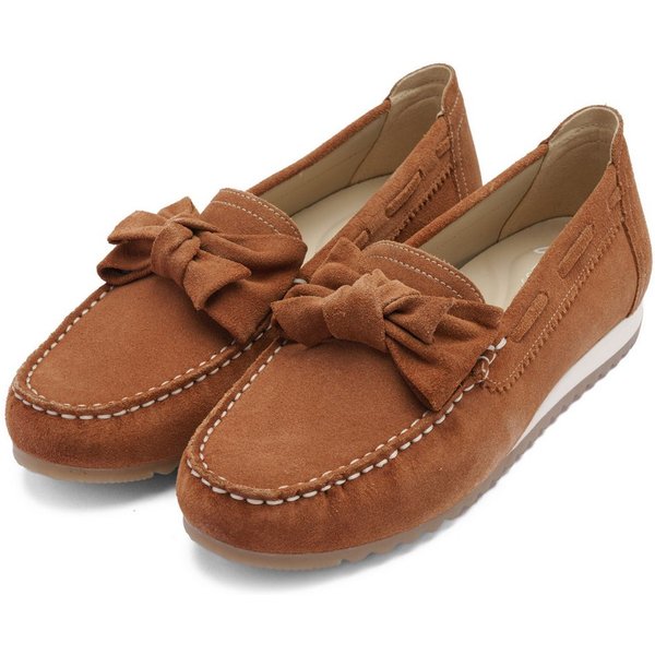 Ara NEW PORT Mokassin Schlupfschuh, Slipper mit Wechselfußbett, G-Weite
