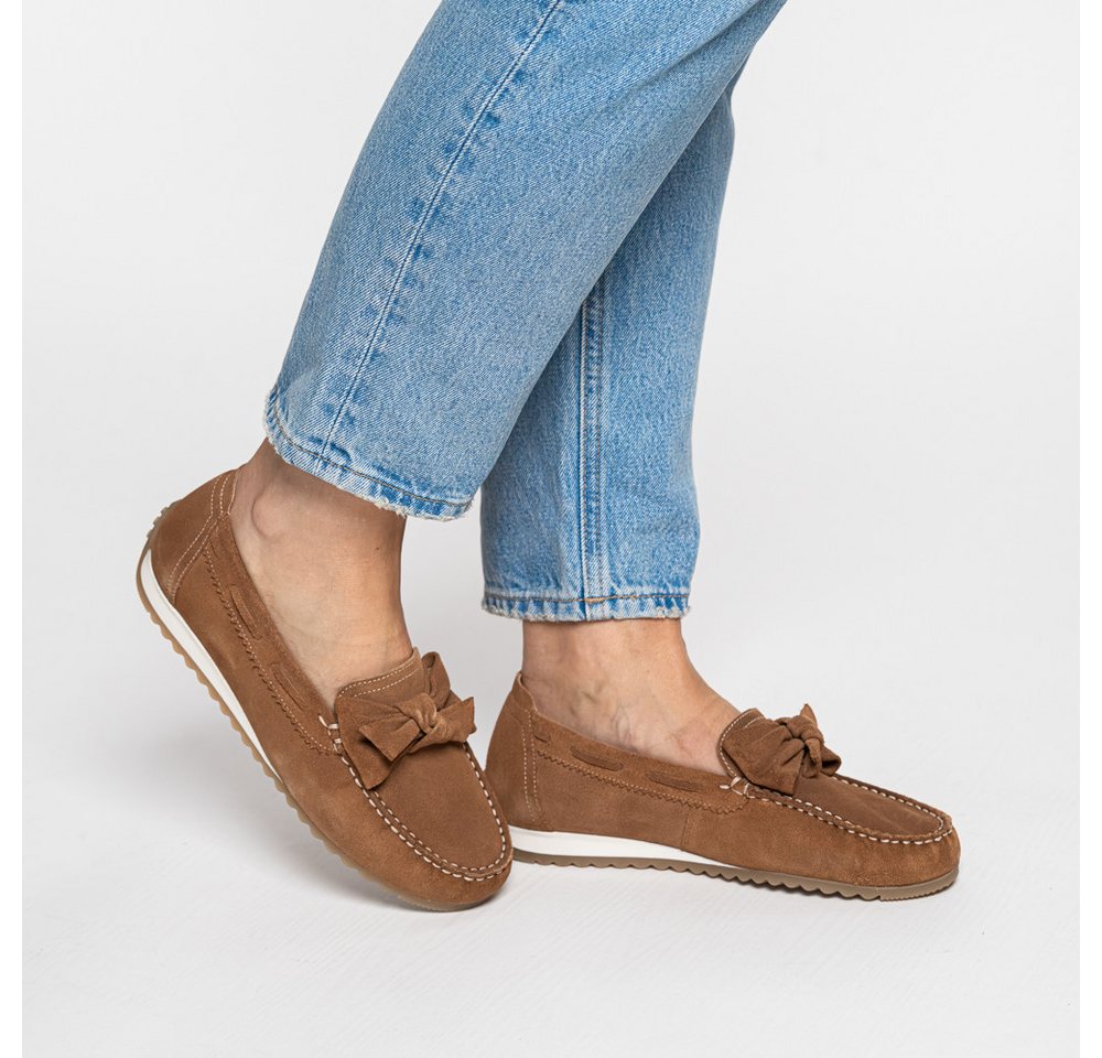 Ara NEW PORT Mokassin Schlupfschuh, Slipper mit Wechselfußbett, G-Weite – Bild 2 von 5