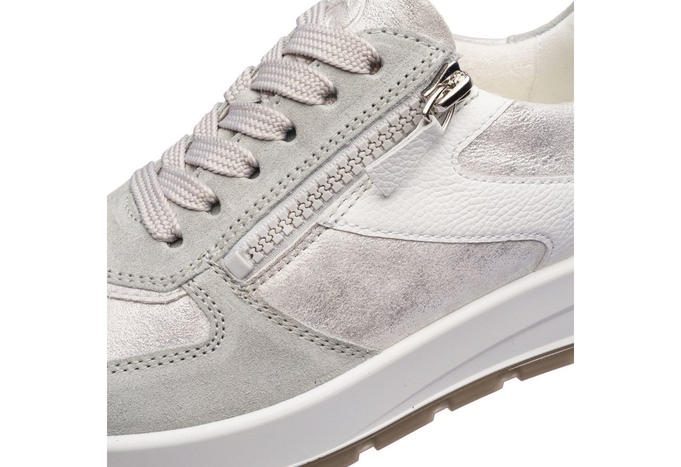 Ara NEW YORK Plateausneaker Plateau, Freizeitschuh, Halbschuh, Schnürer, Kontrastbesätze, H-Weite – Bild 3 von 5