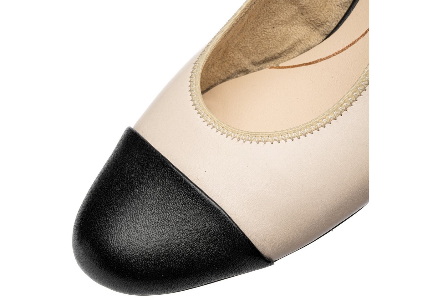 Ara NIZZA Slingpumps Blockabsatz, Festtagsschuh, Abendschuh, Kontrastbesatz – Bild 4 von 5